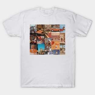 vintage 90s aesthetic collage T-Shirt